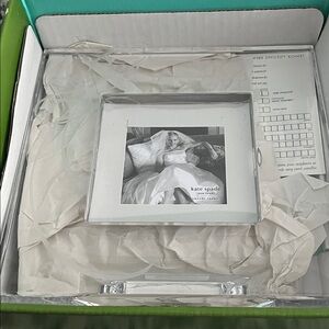 Kate Spade Silver Square Frame